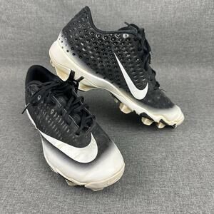 Nike Vapor Ultrafly 2‎ Keystone Mens Size 7.5 Baseball Cleats Black/White